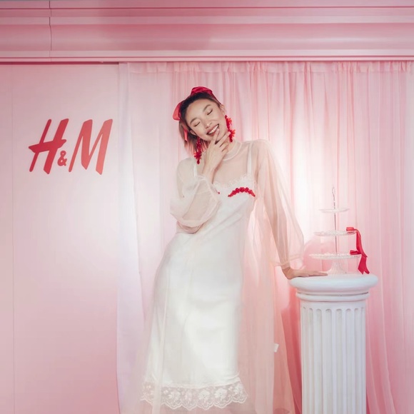 Simone Rocha X H&M Red Bows pack - Picture 4 of 5